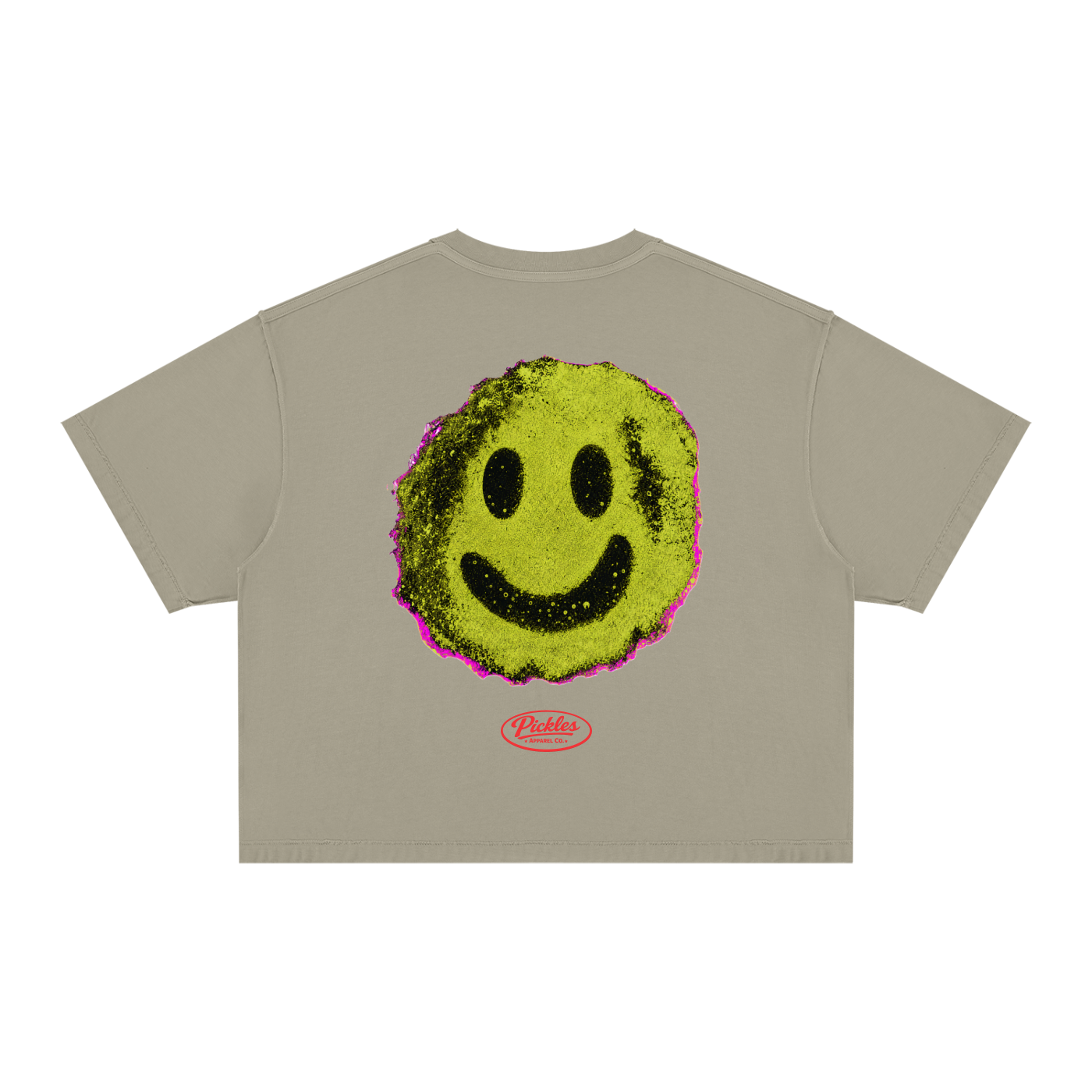 Peacock Unisex Vintage Wash Boxy T-Shirt