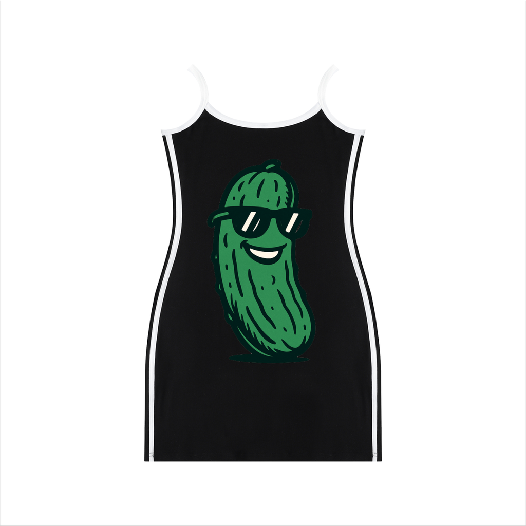 Miss Pickles Color Block Mini Dress | novelty pickle apparel | Pickles Apparel