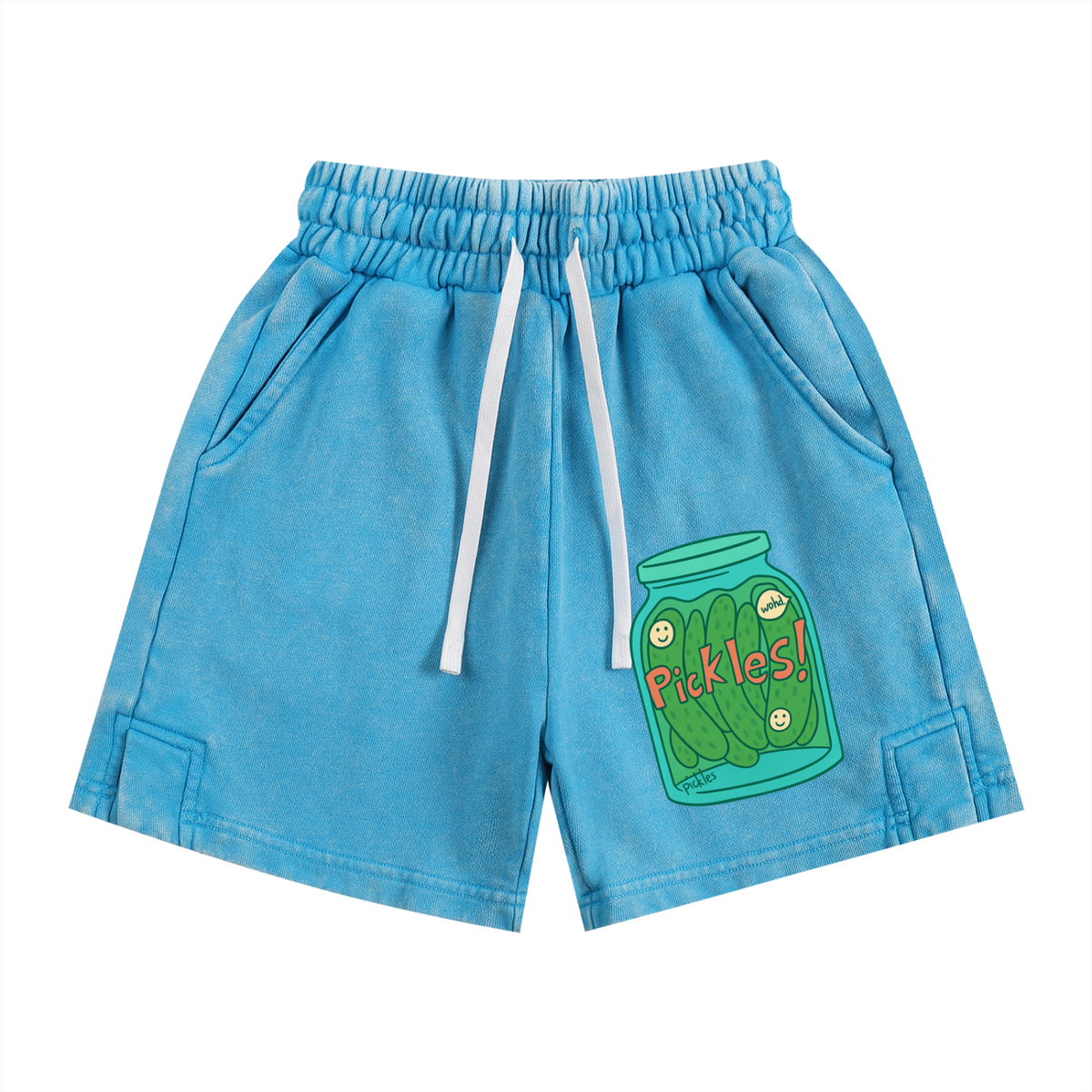 Snow-Washed Kids' Pickle Shorts, alternate view 7