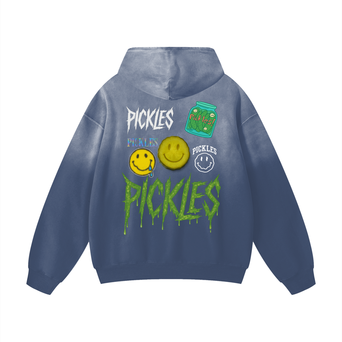 Sunfade Oversized Pickle Hoodie, alternate view 7