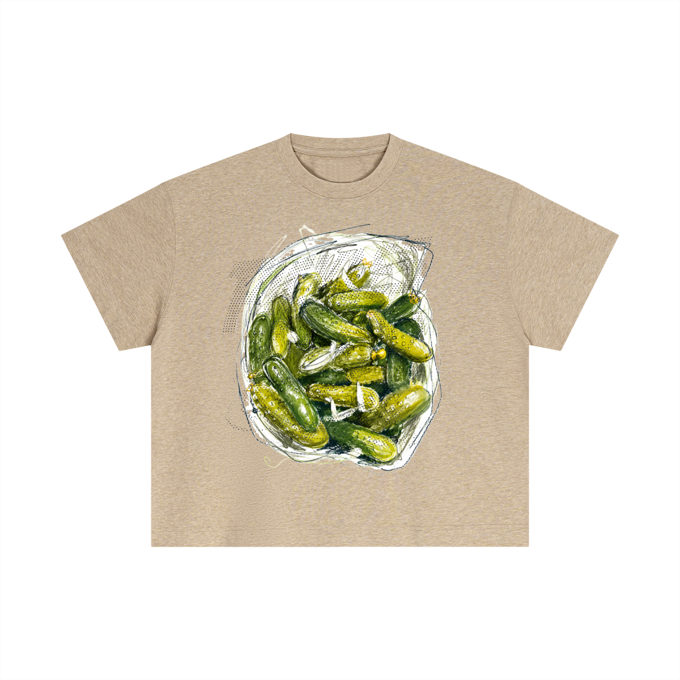 Pickle belly Essential Cotton Boxy T-Shirt