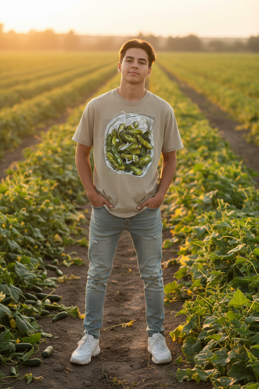 Pickle belly Essential Cotton Boxy T-Shirt