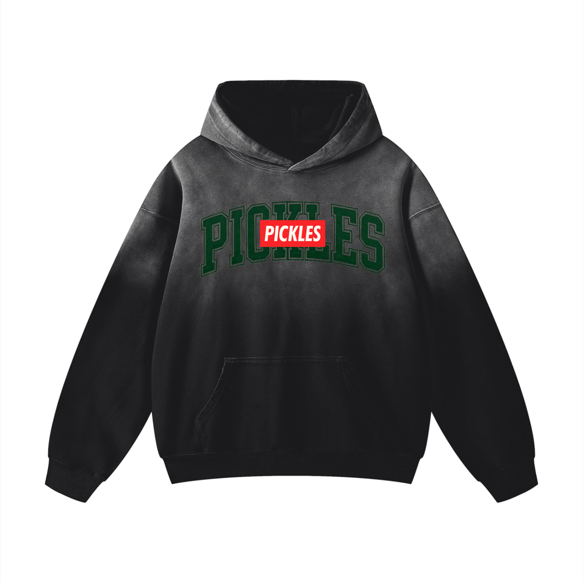 Sunfaded Oversized Pickle Hoodie, alternate view 6
