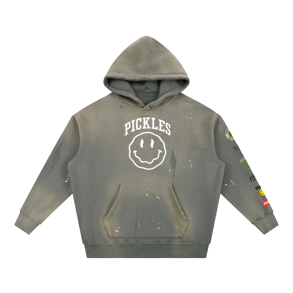 Heritage Frayed Fleece Hoodie | heritage lifestyle | Pickles Apparel