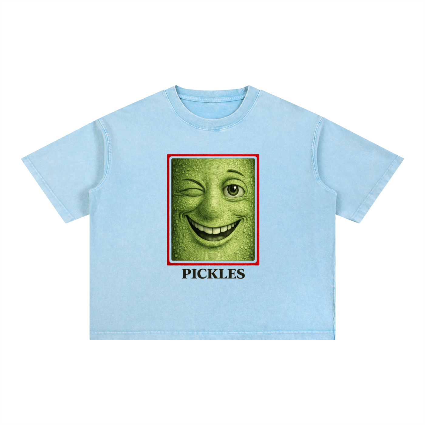 Mineral Wash Boxy Cotton T-Shirt