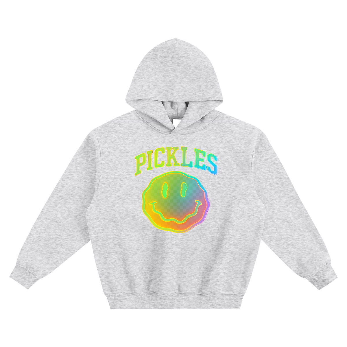 Glow Fleece Boxy Pickle Hoodie, product view