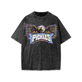 Eagles love pickles Snow Washed Kids' T-Shirt