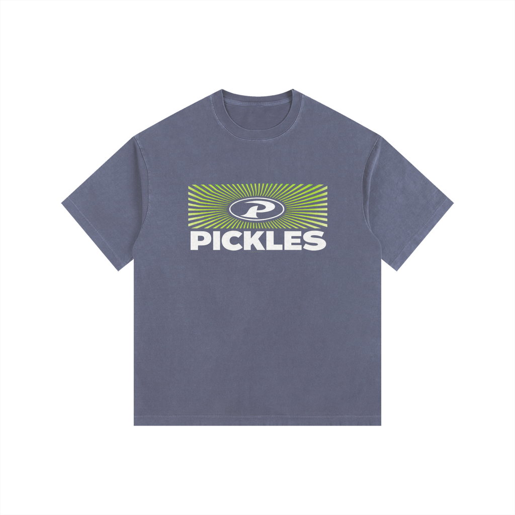 Starburst Vintage Wash Oversized Tee | oversized streetwear | Pickles Apparel