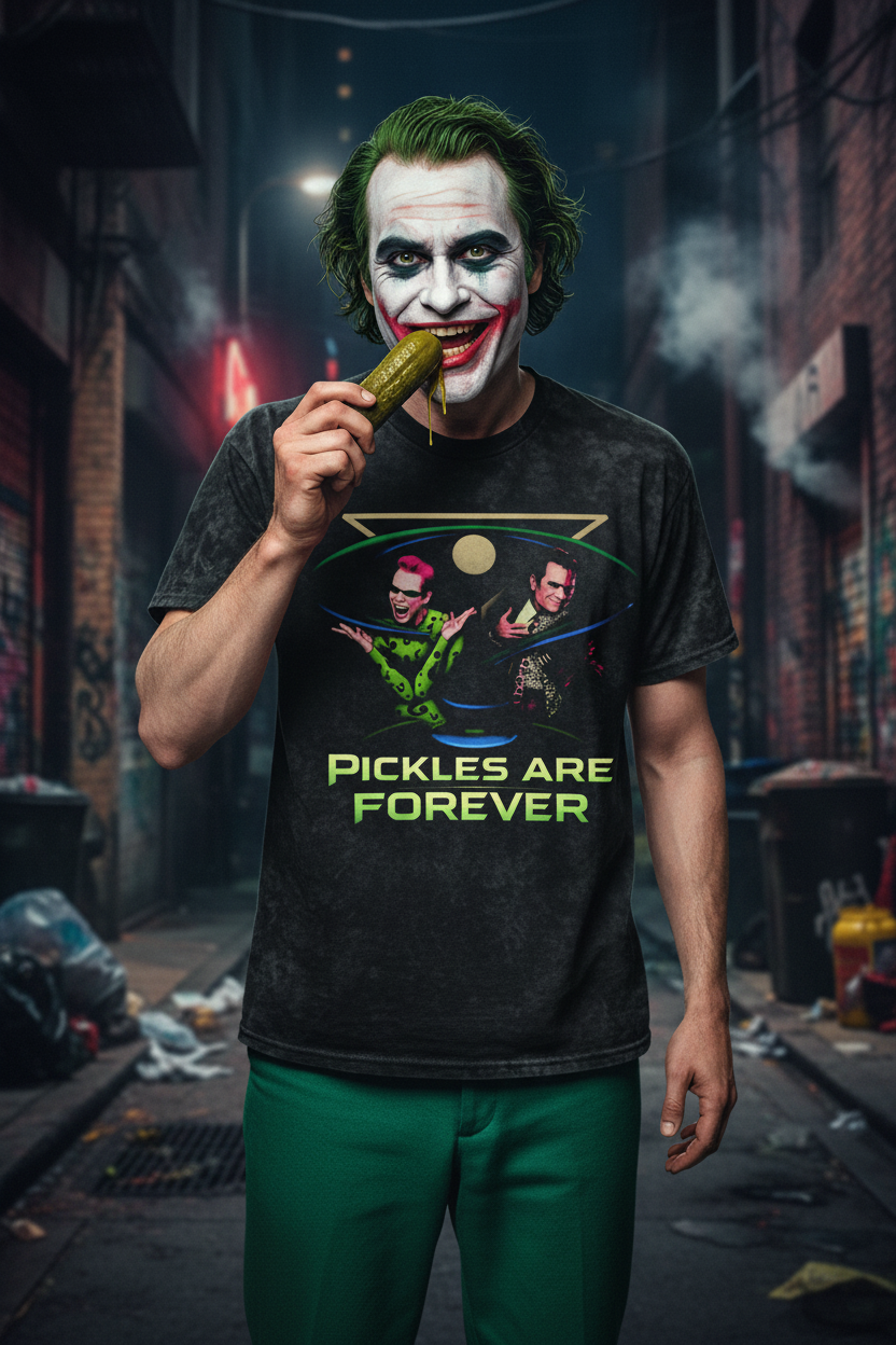 Pickles Are Forever Snow Washed Oversized T-Shirt | vintage lifestyle | Pickles Apparel