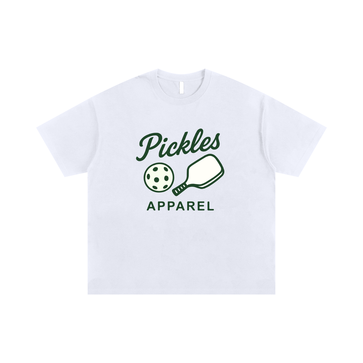 Pickle Baller Logo Oversized T-Shirt, alternate view 3