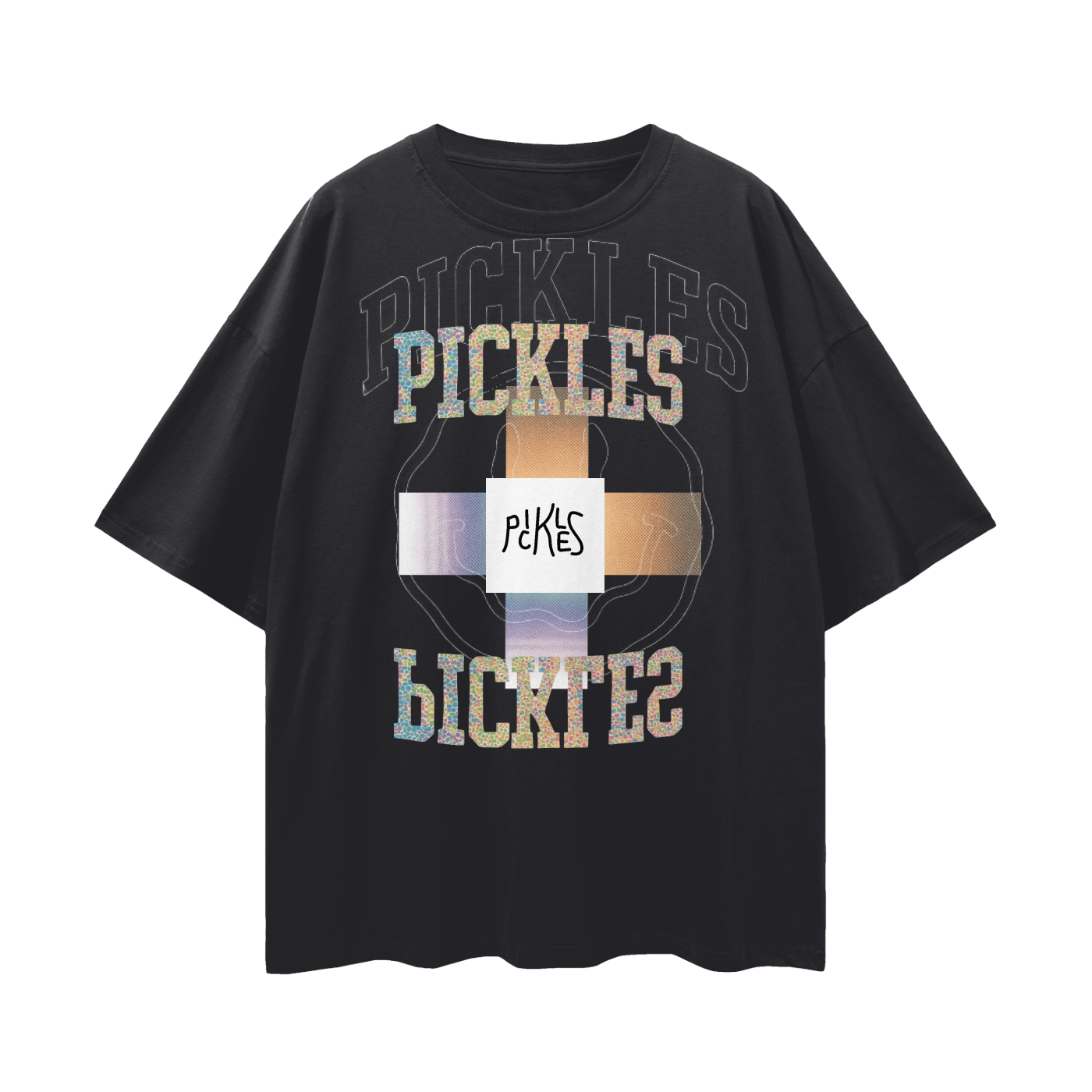 Loose Drop Shoulder Pickle T-Shirt