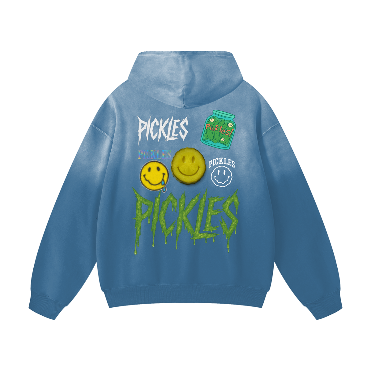 Sunfade Oversized Pickle Hoodie, alternate view 8
