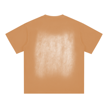 Square Patch Monkey Washed T-Shirt