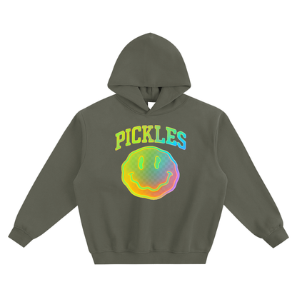 Pickles Glow Fleeced Boxy Hoodie