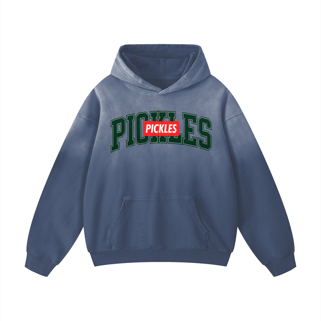 Pickles University Heavyweight Sunfaded Oversized Hoodie