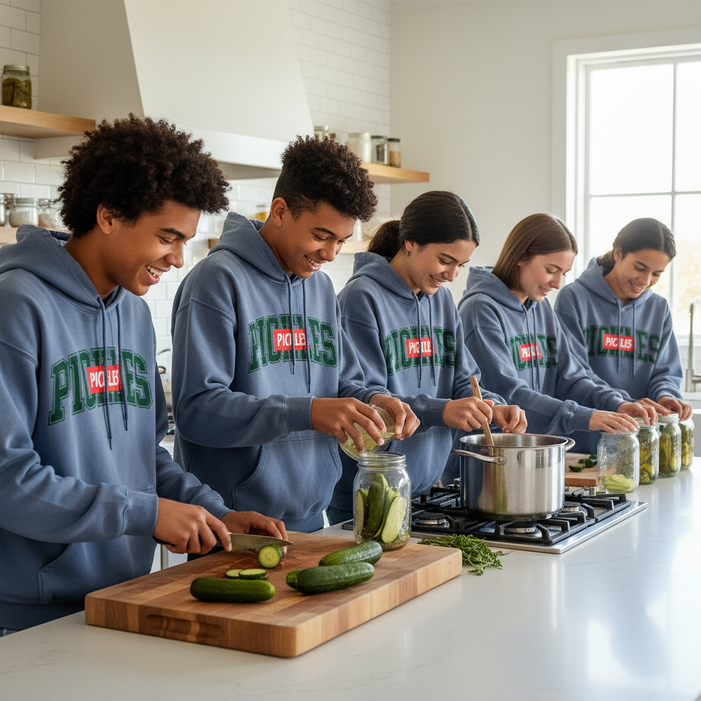 Pickles University Heavyweight Sunfaded Oversized Hoodie