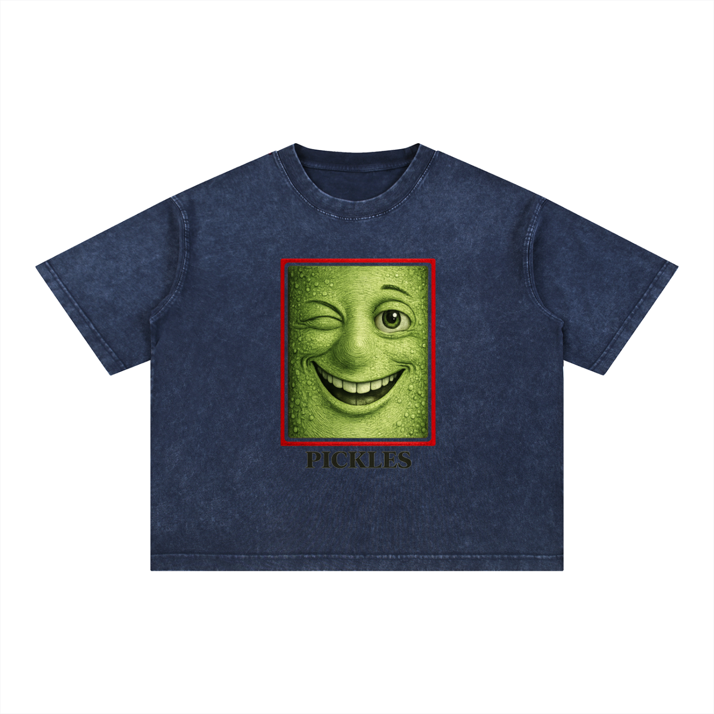 Mineral Wash Boxy Cotton T-Shirt