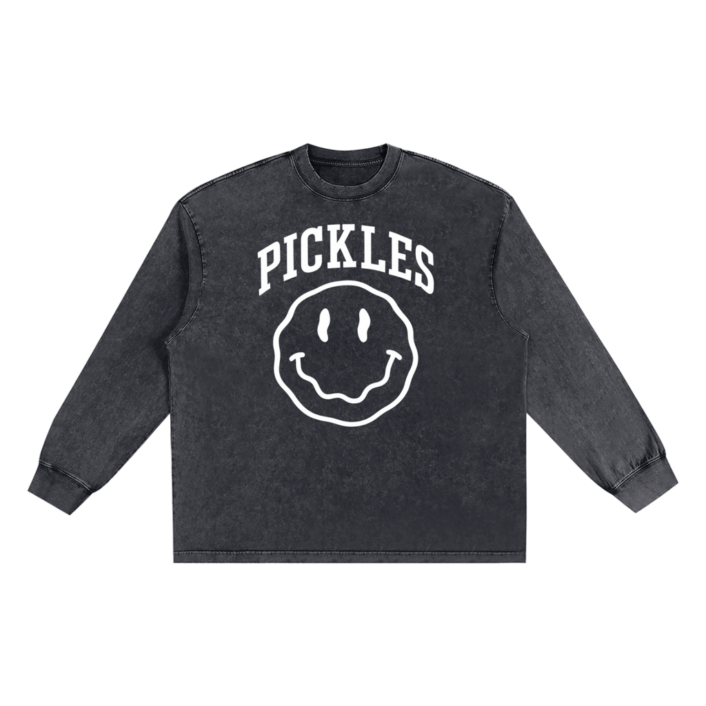 Pickles Snow Washed Frayed Edge T-Shirt