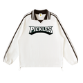 Fly Pickles Fly Contrast Stripe Lapel Sweatshirt | court-ready athletic | Pickles Apparel