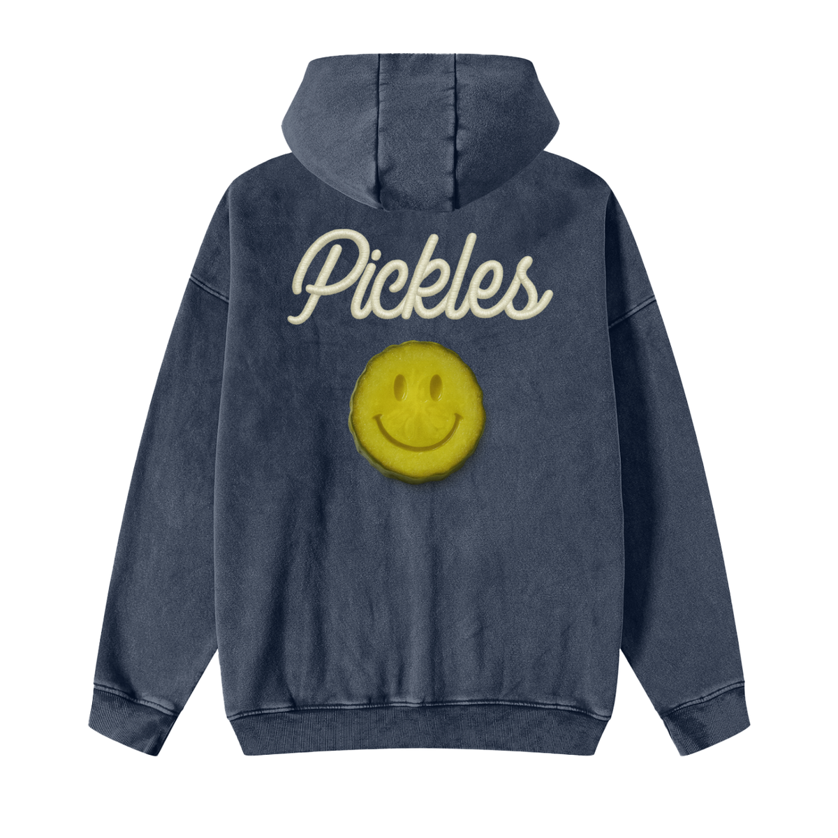Dad Zip Snow-Washed Pickle Hoodie, alternate view 4