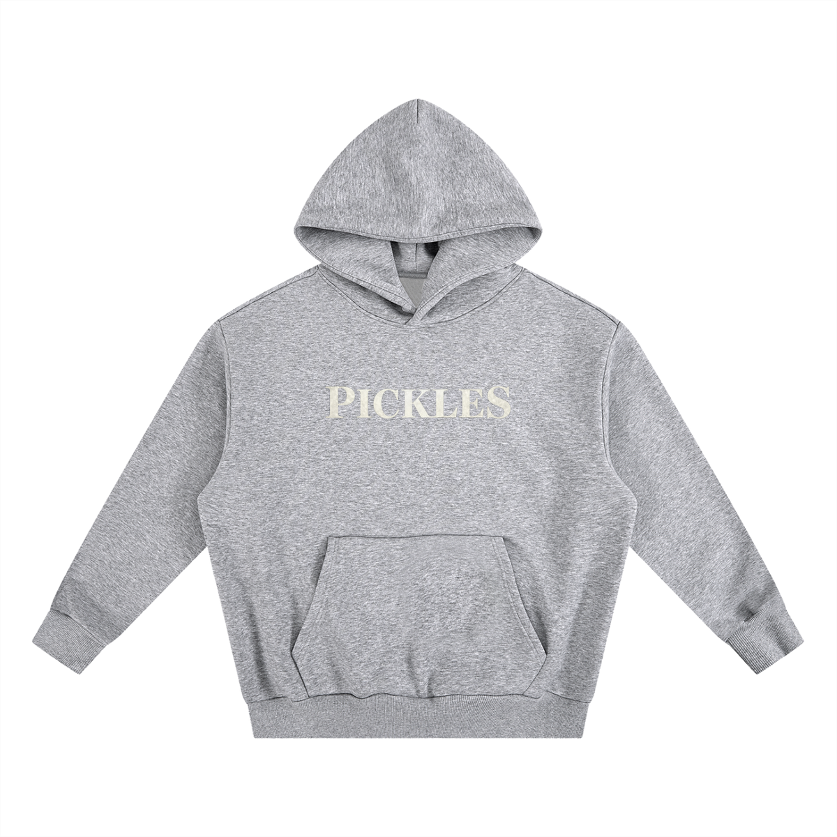 Heavyweight Boxy Fleece Pickle Hoodie, alternate view 3