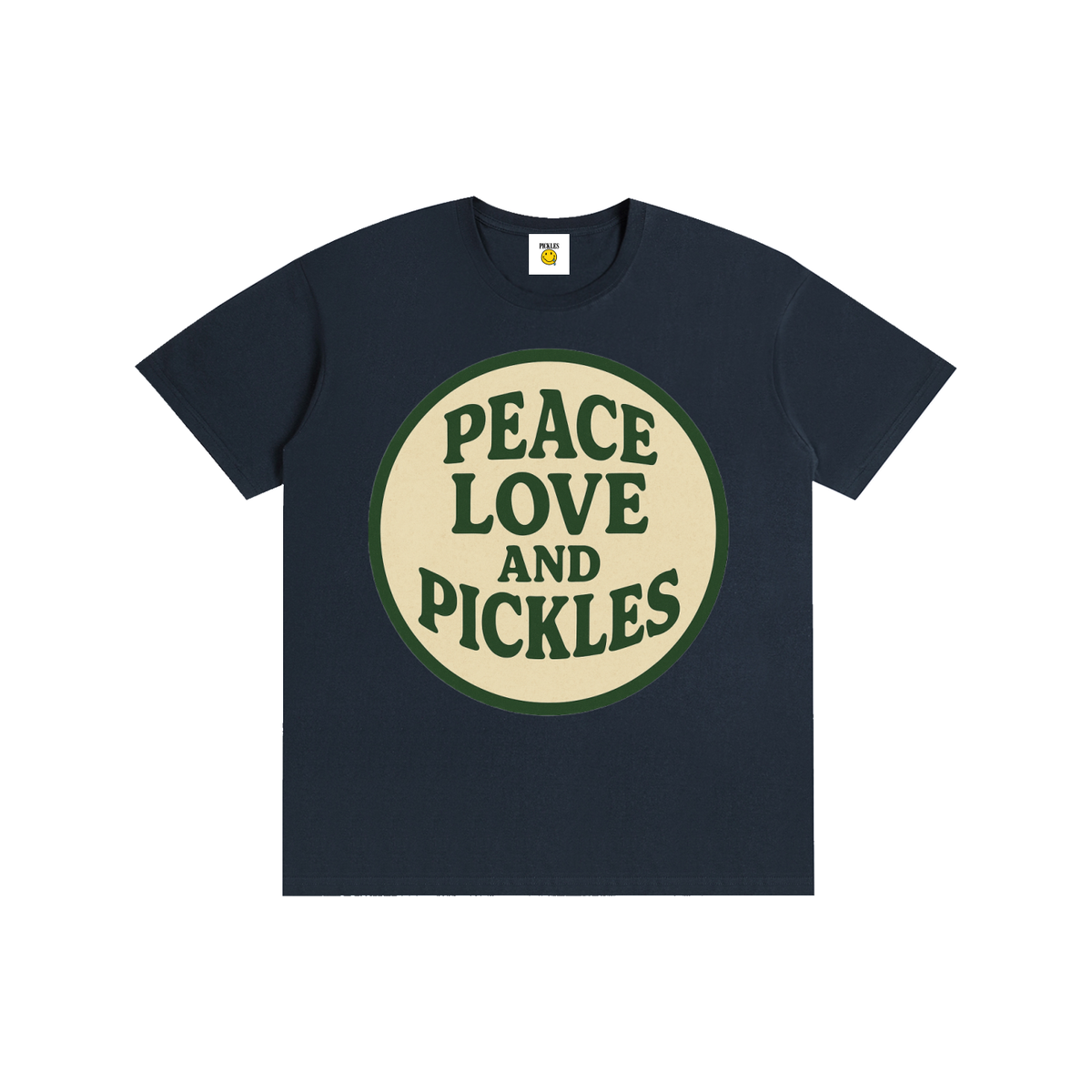 Peace Love and Pickles Pure Cotton T-Shirt, alternate view 14