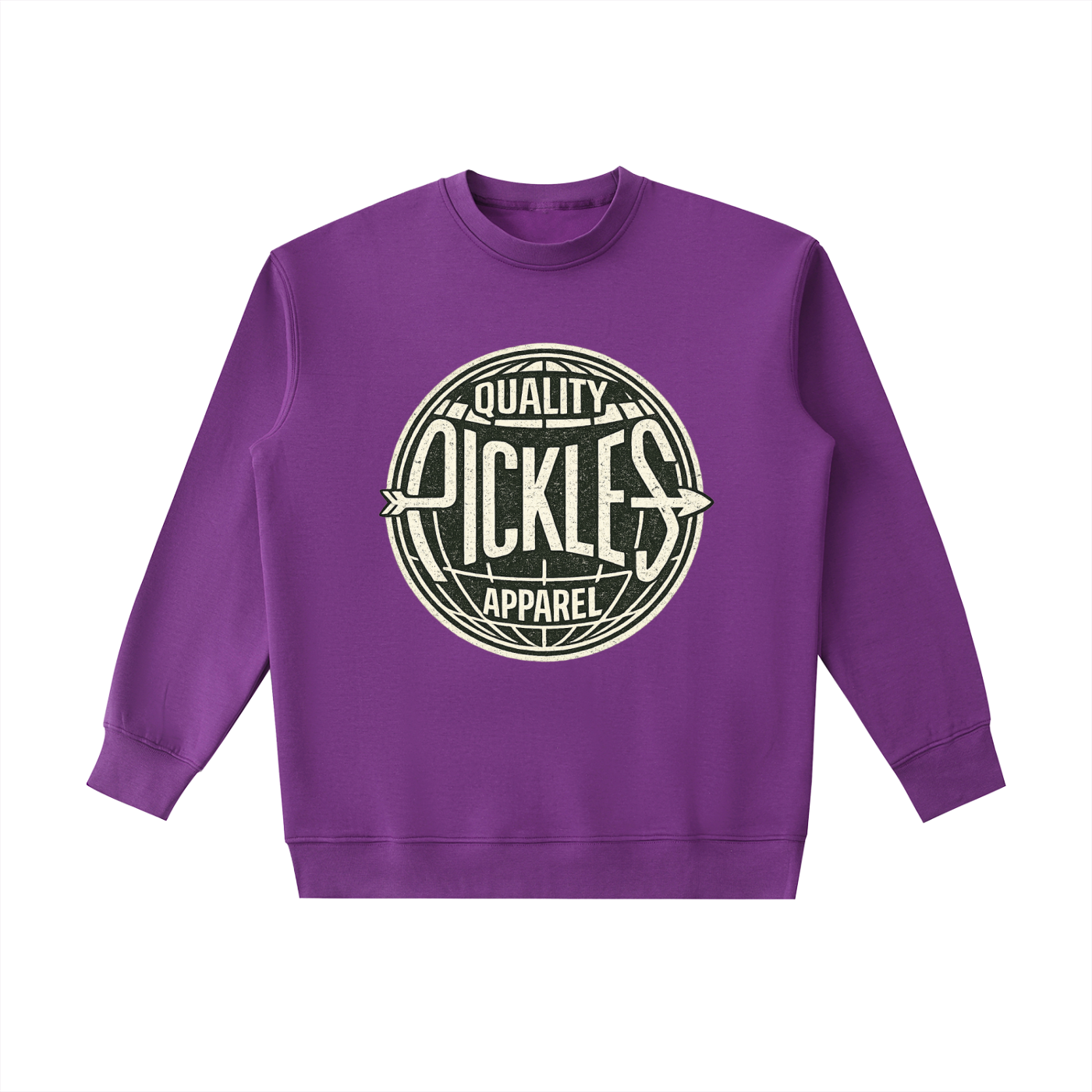 Quality Pickles Heavyweight Crewneck Sweatshirt | heritage lifestyle | Pickles Apparel