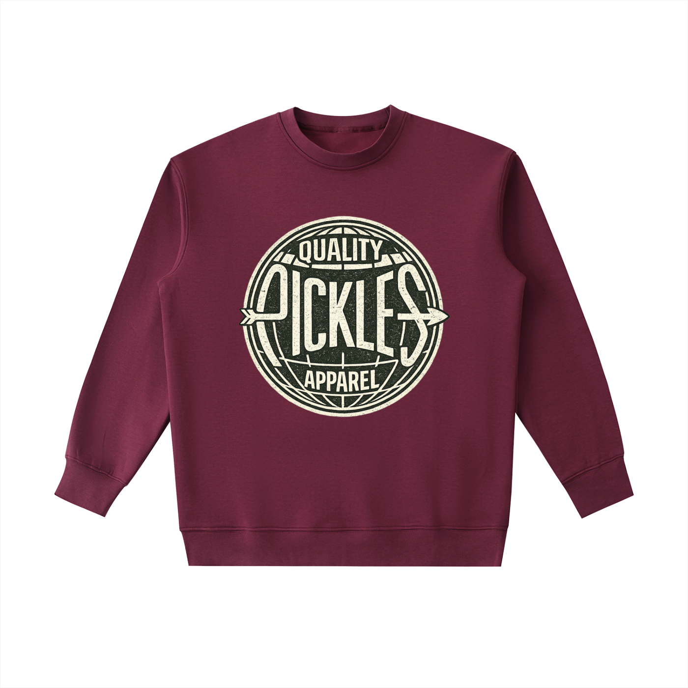 Quality Pickles Heavyweight Crewneck Sweatshirt | vintage lifestyle | Pickles Apparel