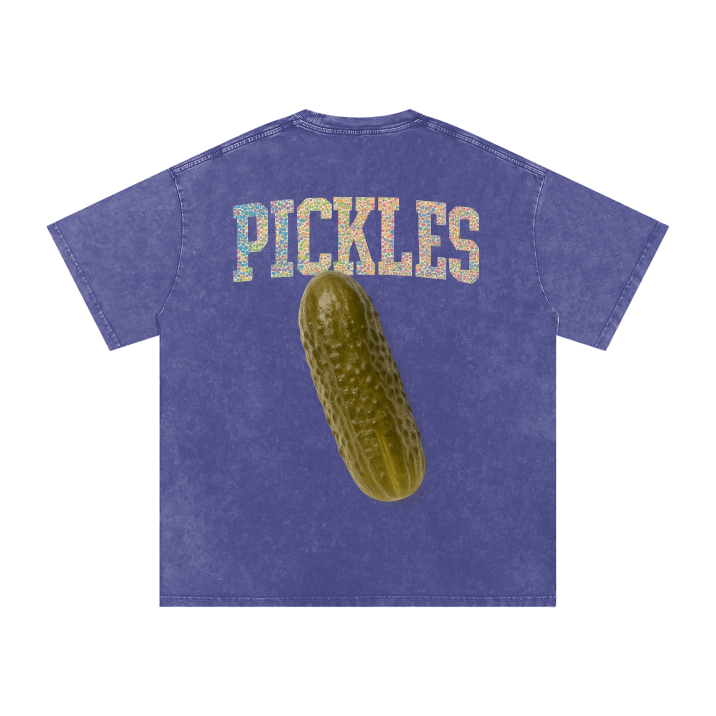 Pickle backer Snow Washed Oversized Cotton T-Shirt