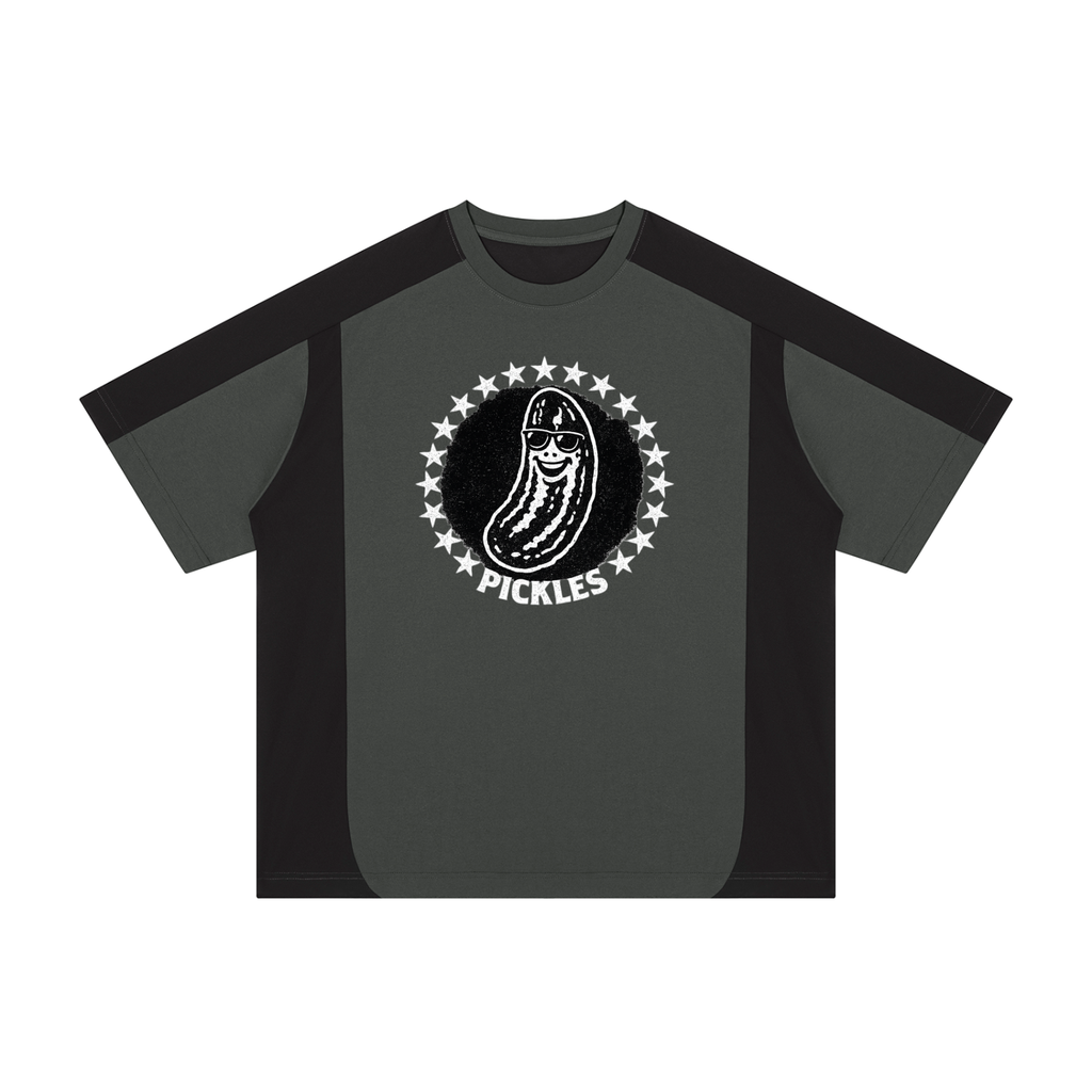 Pickle Baller Pro Color Block Loose T-Shirt | varsity sport | Pickles Apparel