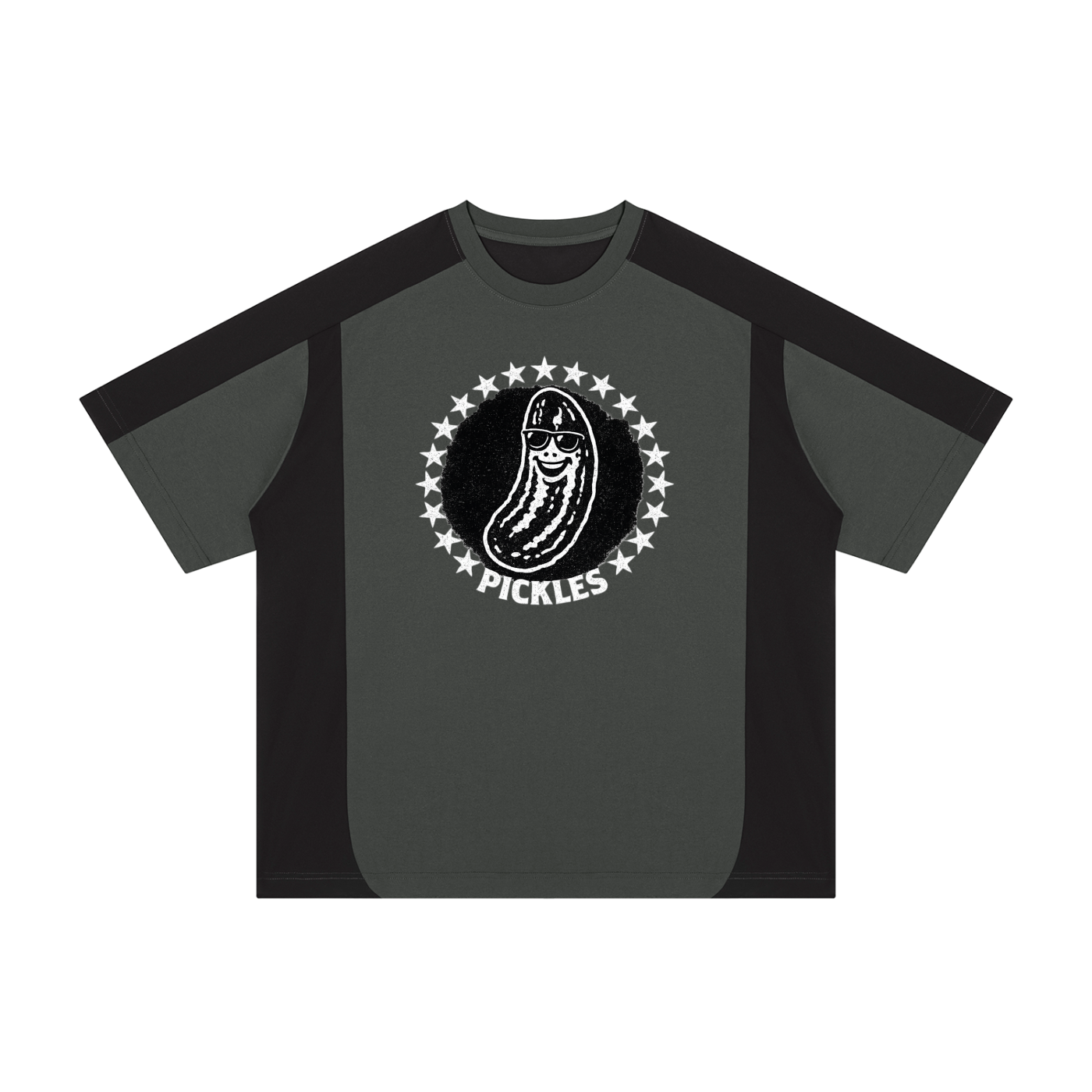 Pickle Baller Pro Color Block Loose T-Shirt | varsity sport | Pickles Apparel