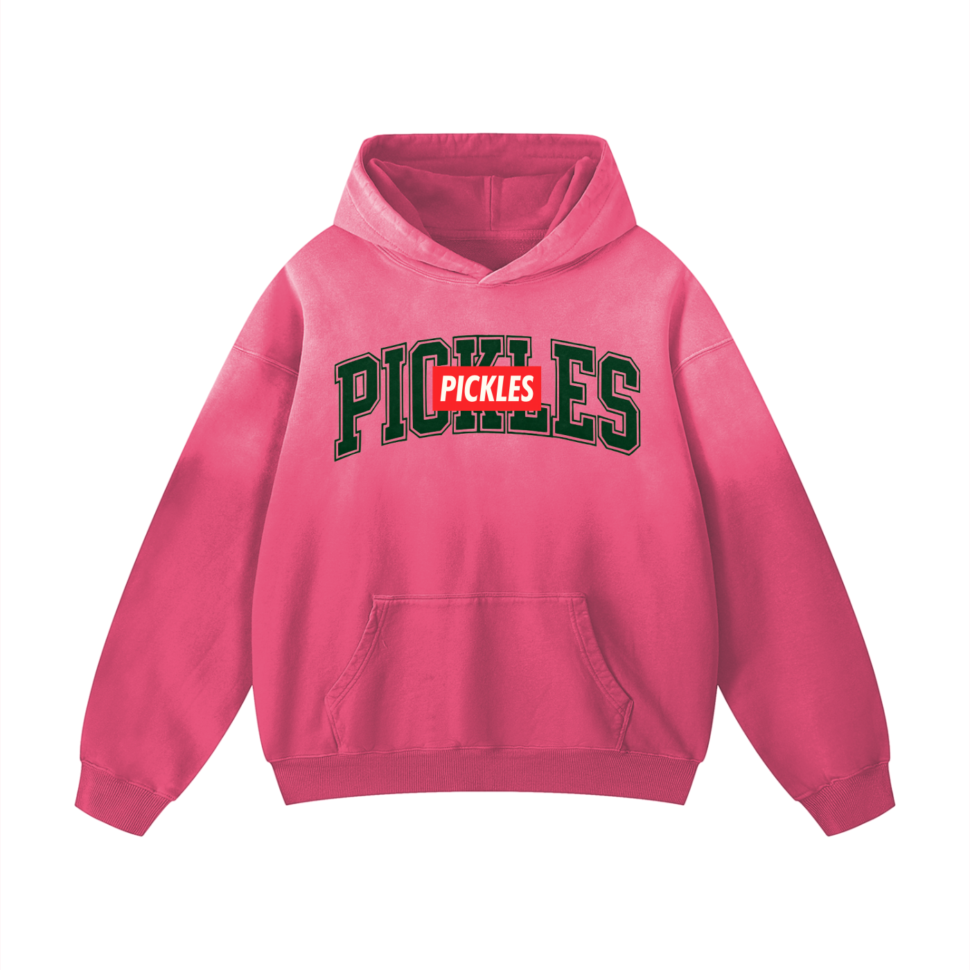 Pickles University Heavyweight Sunfaded Oversized Hoodie