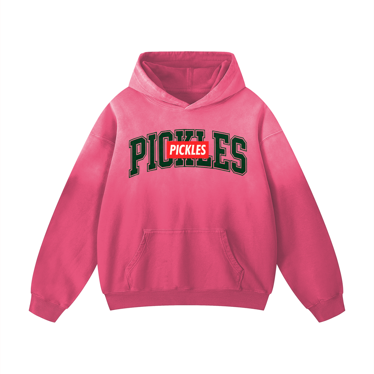 Sunfaded Oversized Pickle Hoodie, alternate view 4