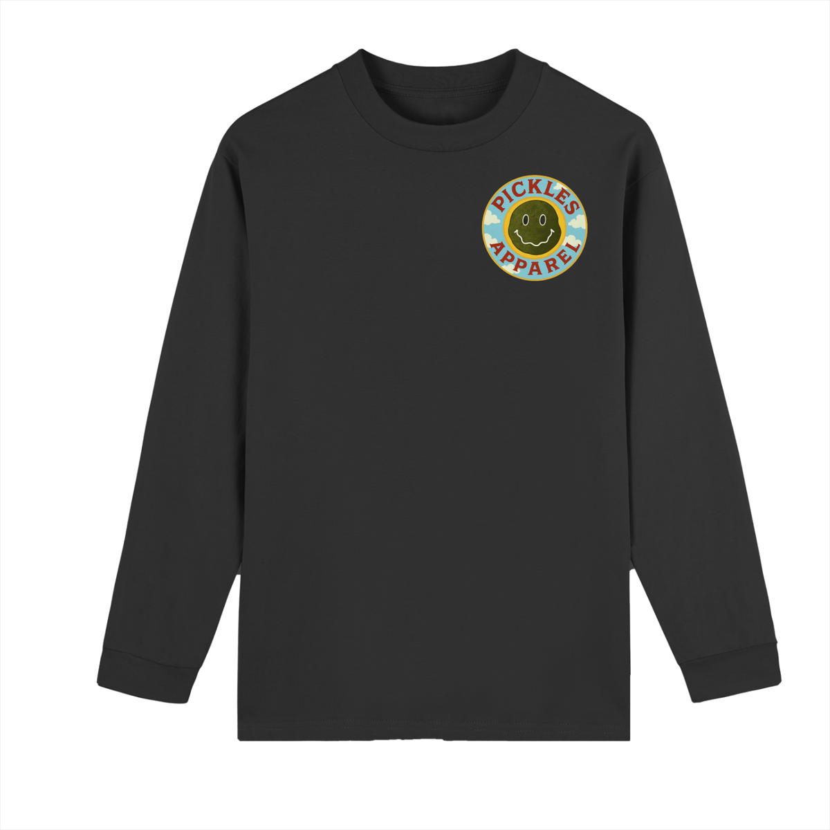 Vintage Pickle Long-Sleeve T-Shirt, product view