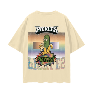 Loose Drop Shoulder Pickle T-Shirt, alternate view 7