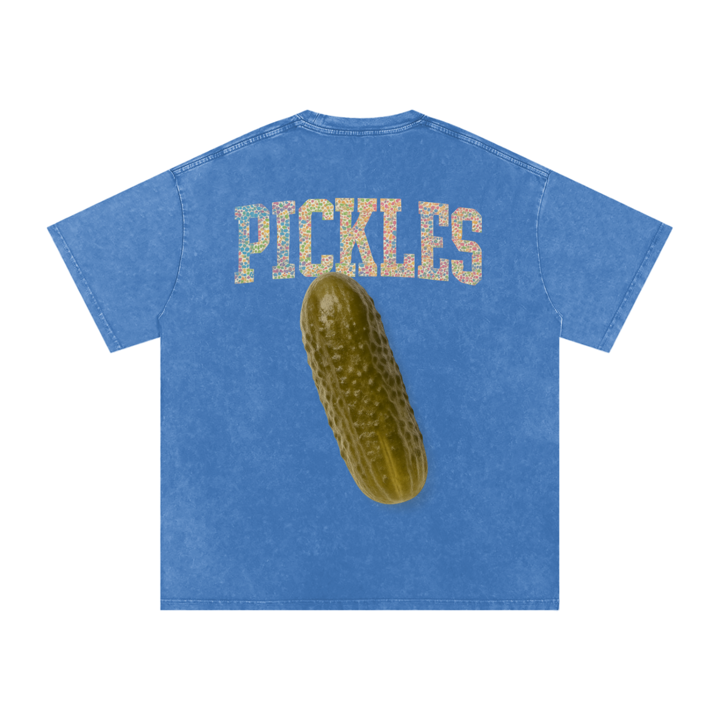 Pickle backer Snow Washed Oversized Cotton T-Shirt