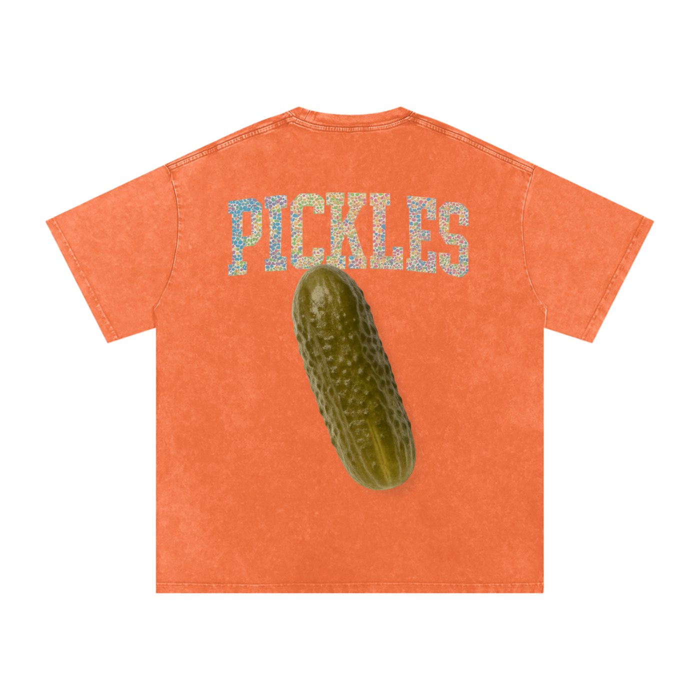 Pickle backer Snow Washed Oversized Cotton T-Shirt