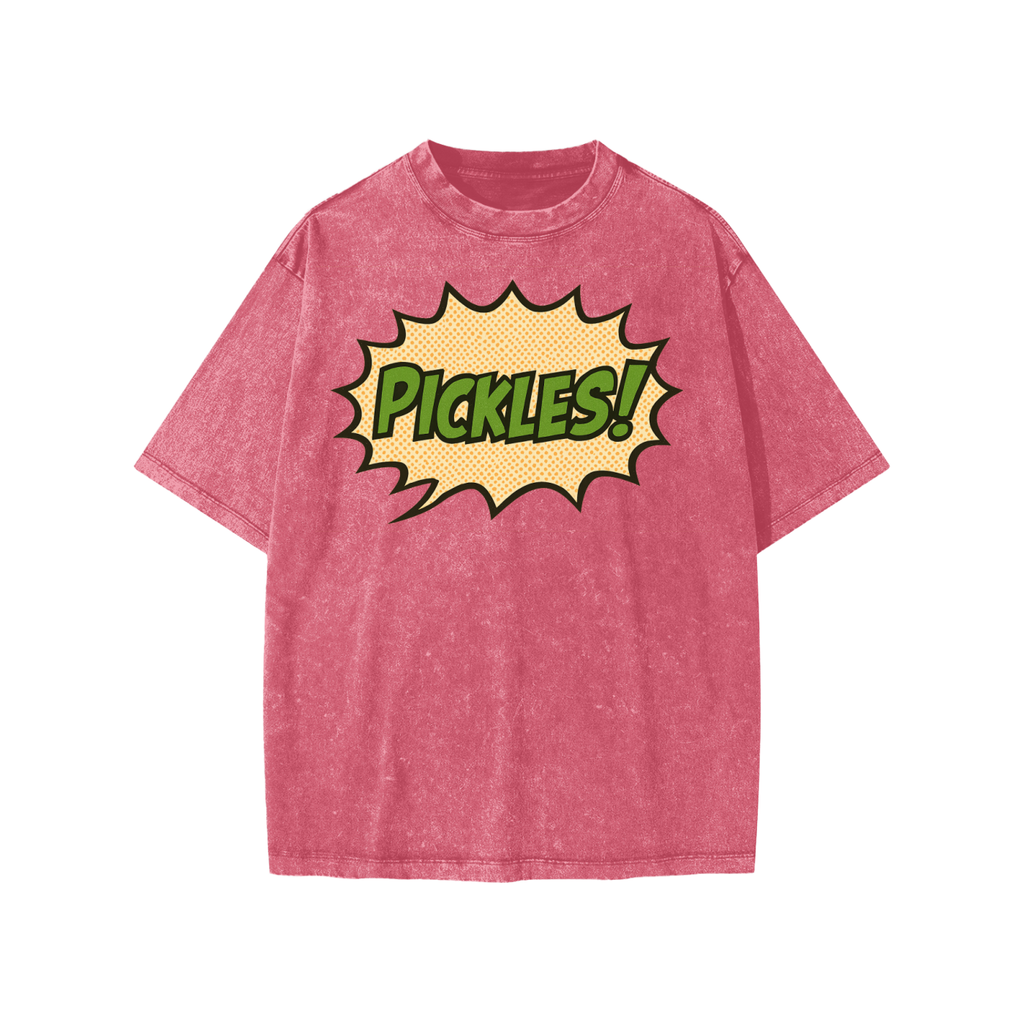 Snow Washed Kids' Tee | novelty pickle apparel | Pickles Apparel