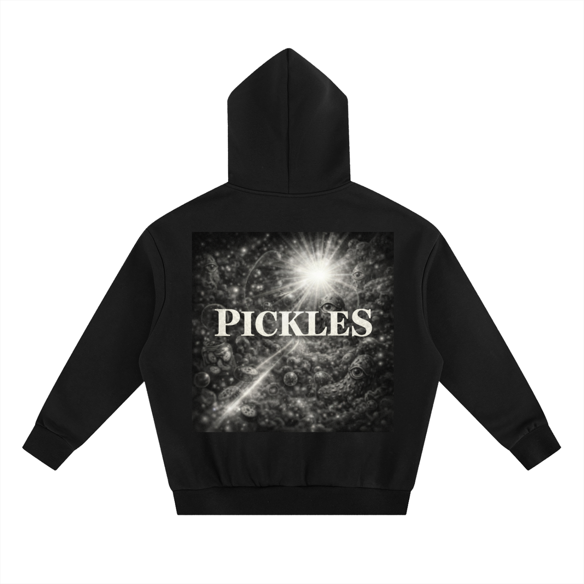 Heavyweight Boxy Fleece Pickle Hoodie, alternate view 8