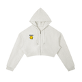 Essential Cropped Zip-Up Hoodie in Women’S | oversized streetwear | Pickles Apparel