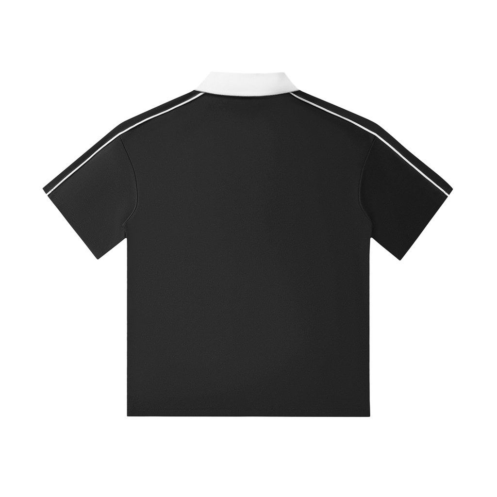 Pickles Contrast Collar Short-Sleeve Polo | nostalgic everyday | Pickles Apparel