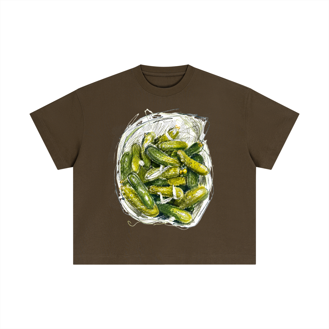 Pickle belly Essential Cotton Boxy T-Shirt