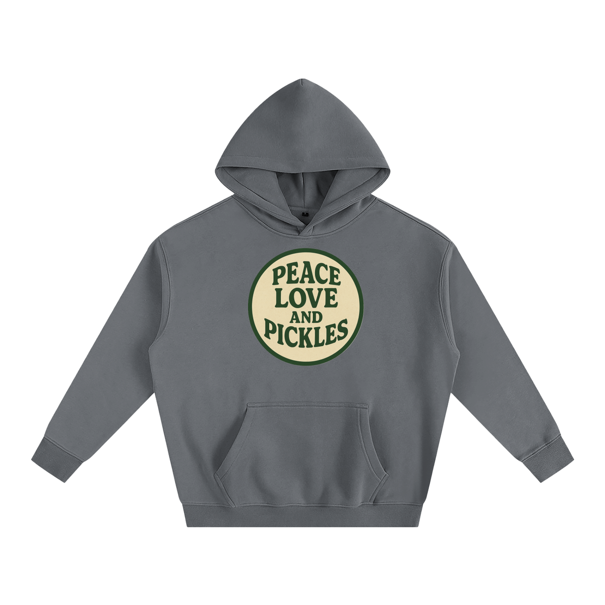 Peace Love and Pickles Oversized Hoodie, alternate view 11