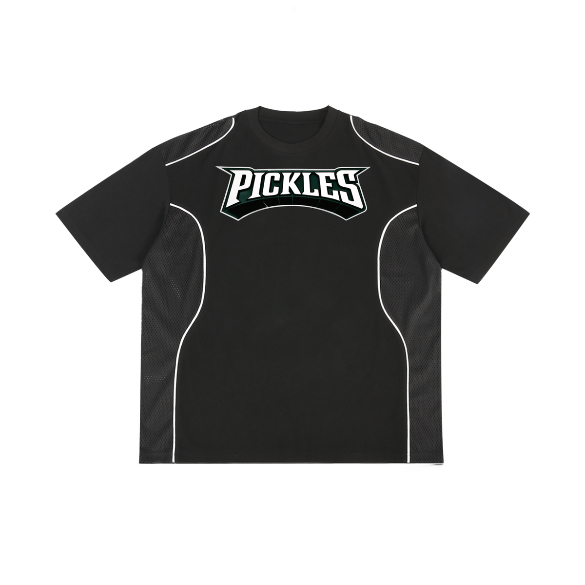 Sport Contrast Piped Panel Pickle T-Shirt, alternate view 4