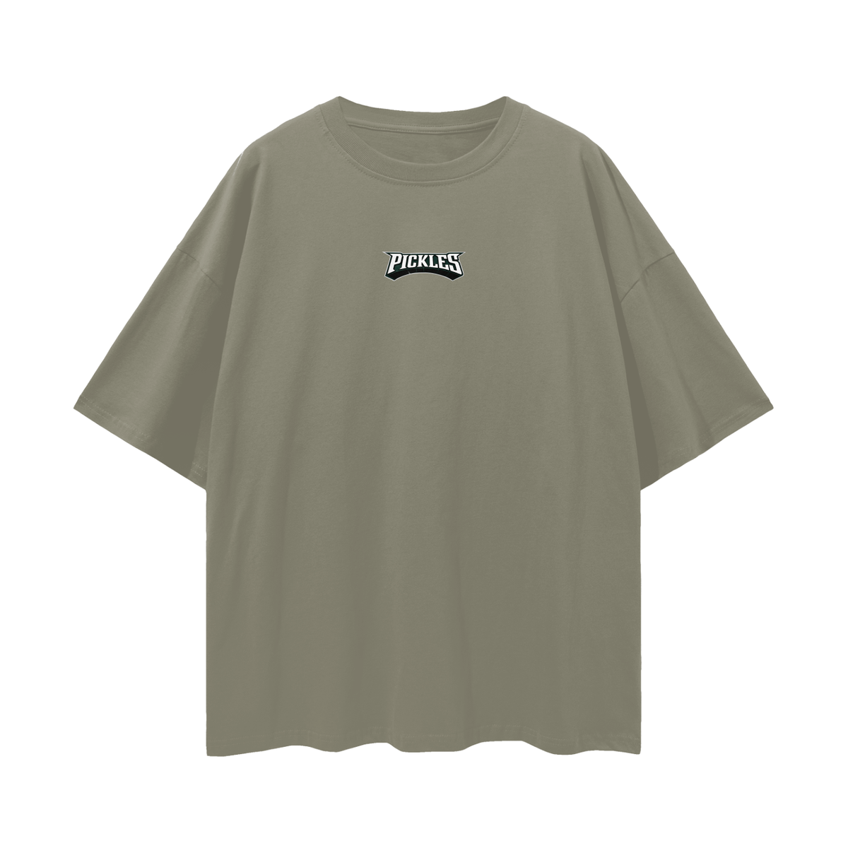 Base Loose Drop Shoulder Pickle T-Shirt, alternate view 9