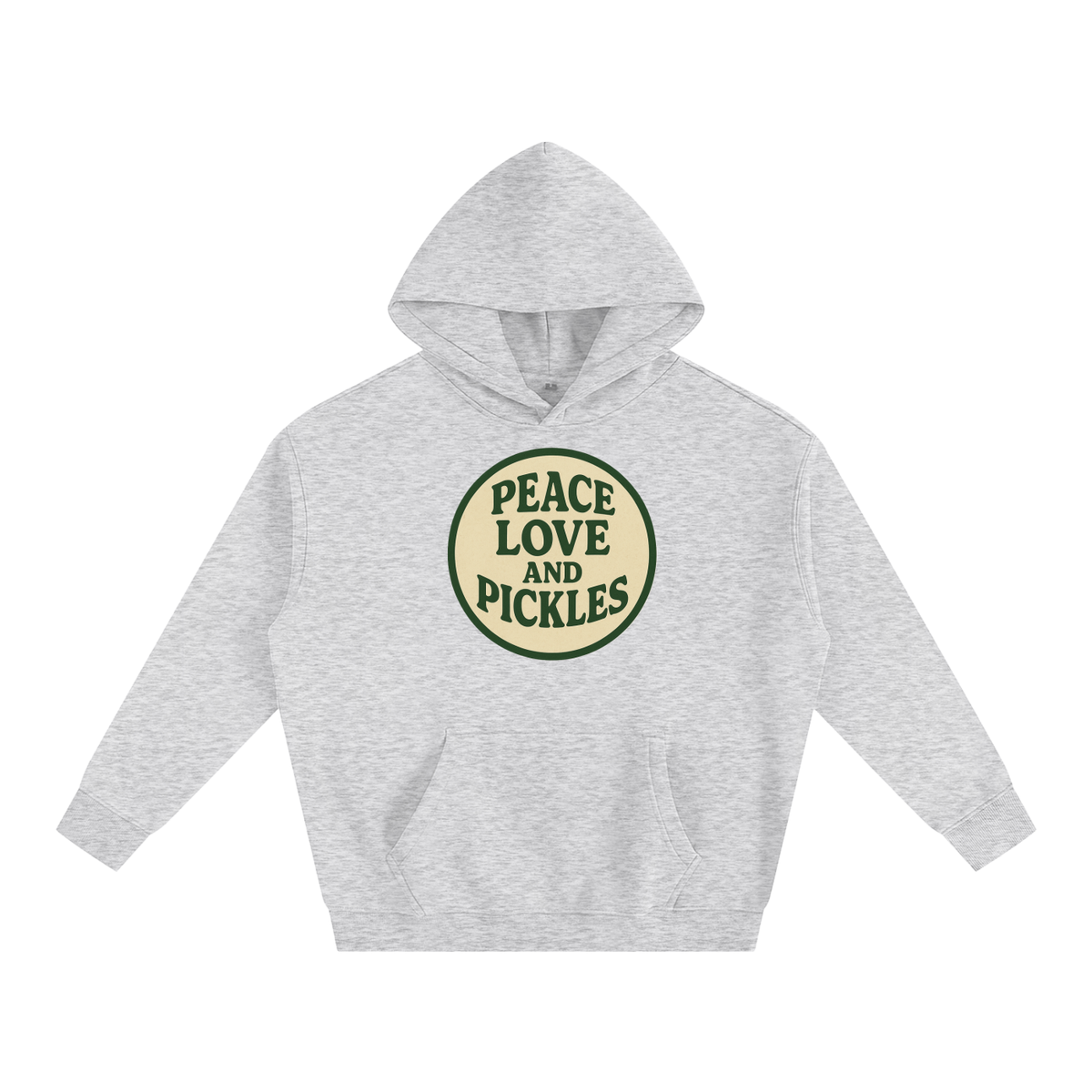 Peace Love and Pickles Oversized Hoodie, alternate view 9