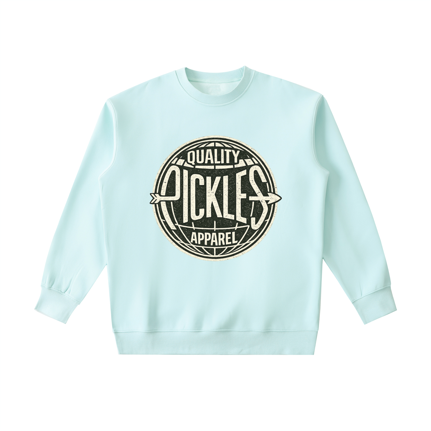 Quality Pickles Heavyweight Crewneck Sweatshirt | classic casual | Pickles Apparel