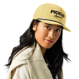 Golf Rope Five-Panel Pickle Cap, front view