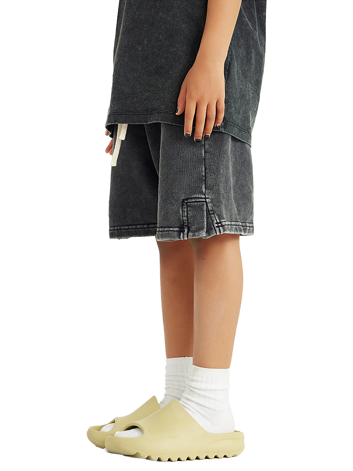 Snow-Washed Kids' Pickle Shorts, alternate view 13