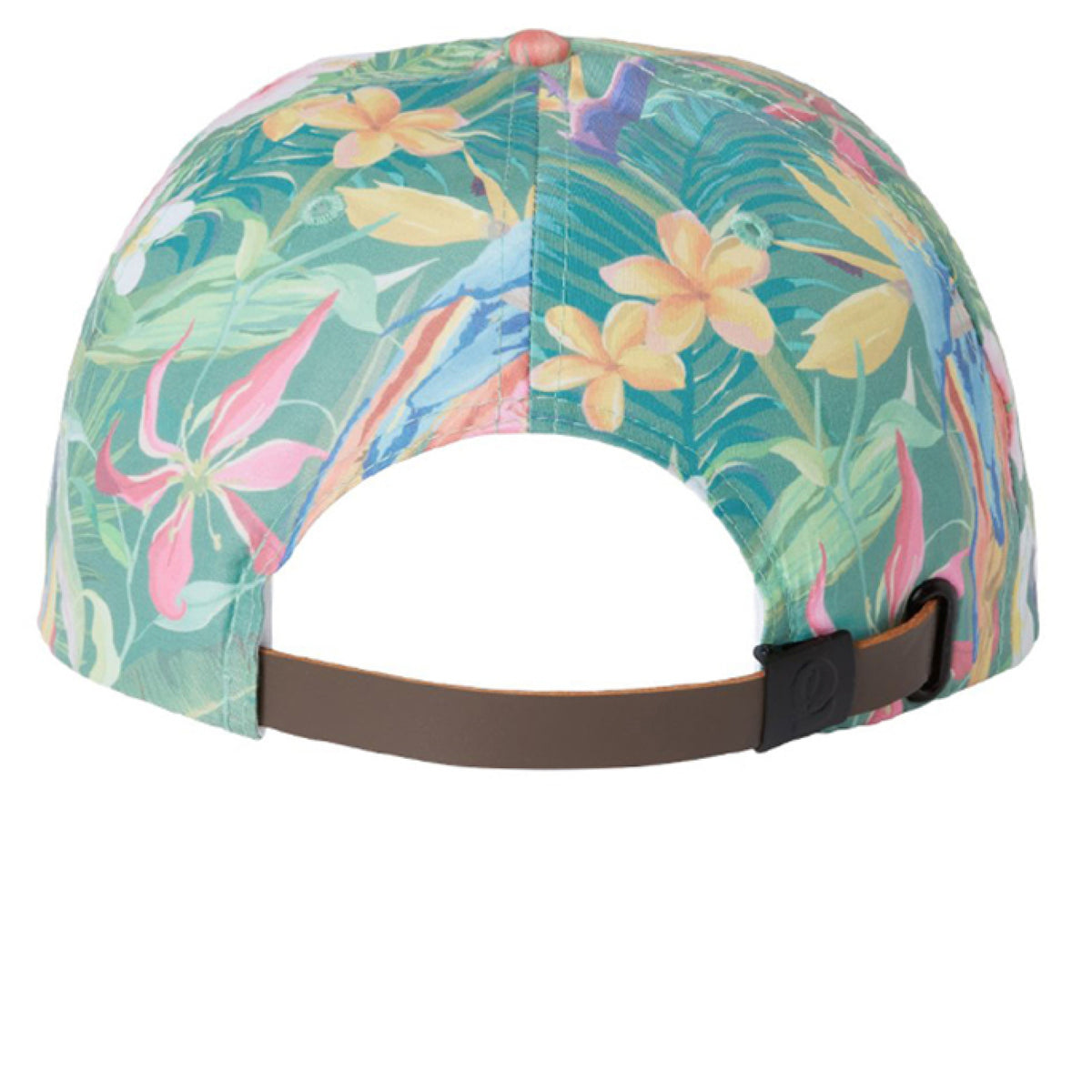Heritage Five-Panel Rope Pickle Cap in Hawaiin Rainforest, back view